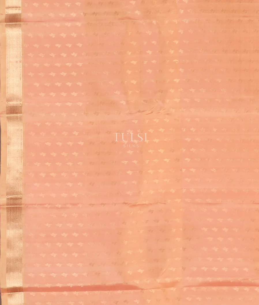 Light Peach Kanjivaram Silk Saree T5157863