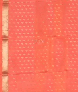 Peach Kanjivaram Silk Saree T5157893