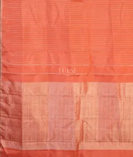 Peach Kanjivaram Silk Saree T5144244