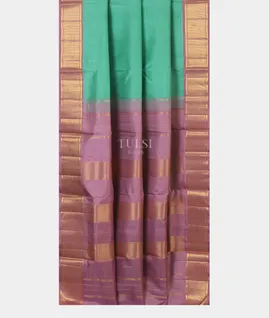 Green Nine Yards Kanjivaram Silk Saree T3507812