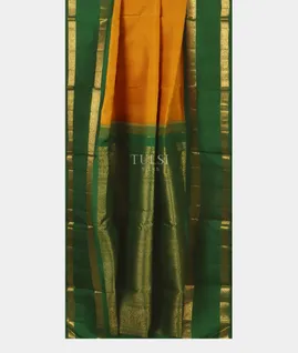 Yellow Nine Yards Kanjivaram Silk Saree T5003852