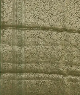 Green Chaniya Silk Saree T5169393
