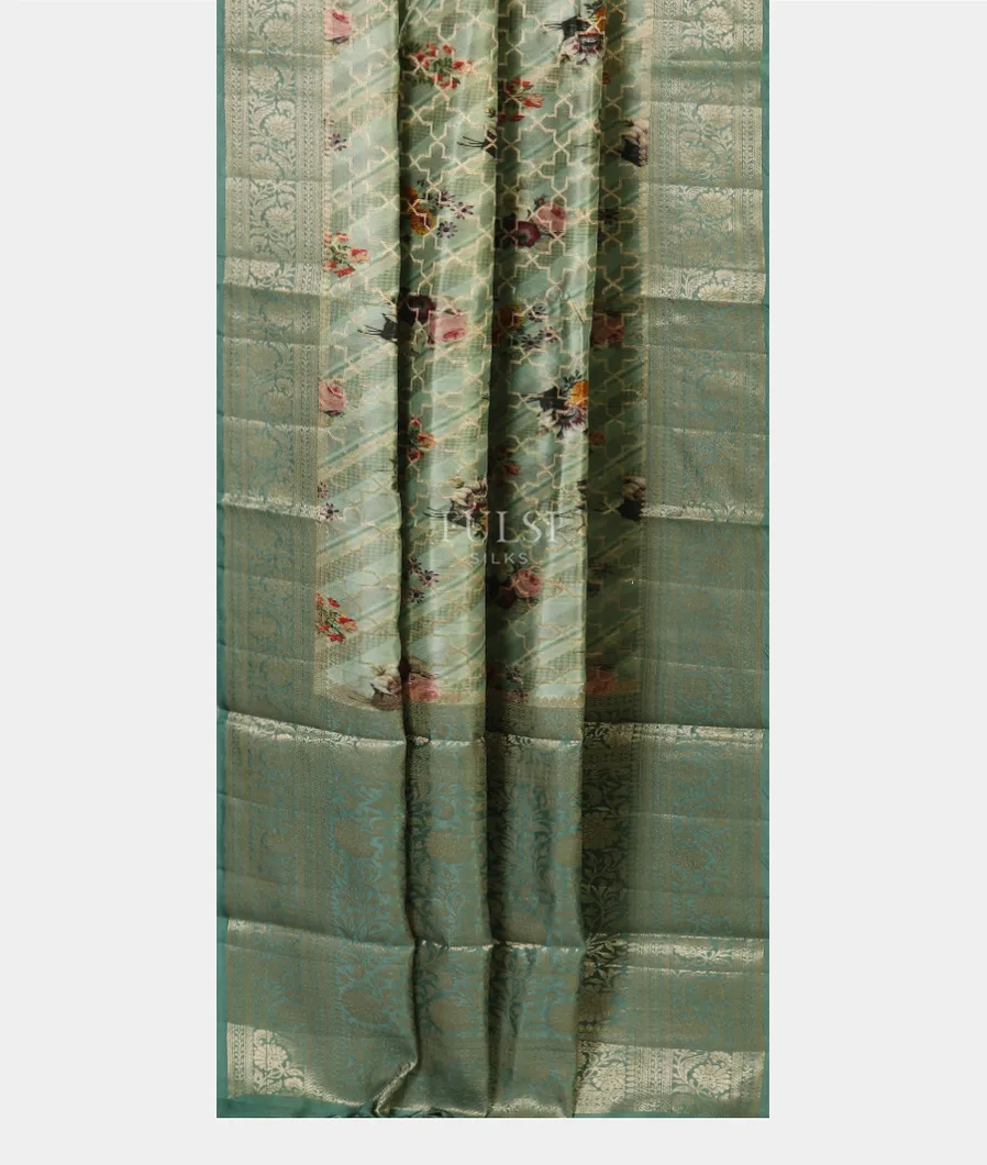 Multicolour Chaniya Silk Saree T5169452