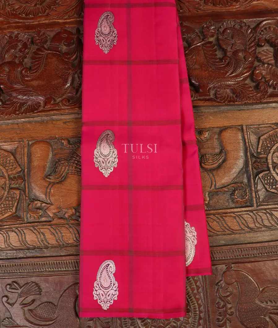 Pink Kanjivaram Silk Saree T488134-image
