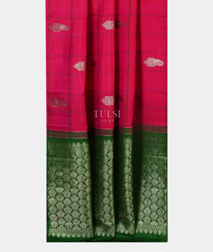 Pink Kanjivaram Silk Saree T4881342