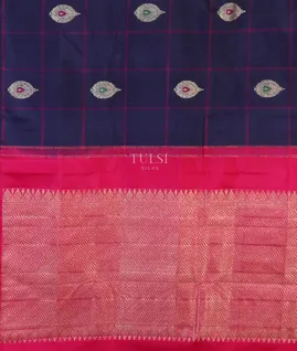 Blue Kanjivaram Silk Saree T5079734