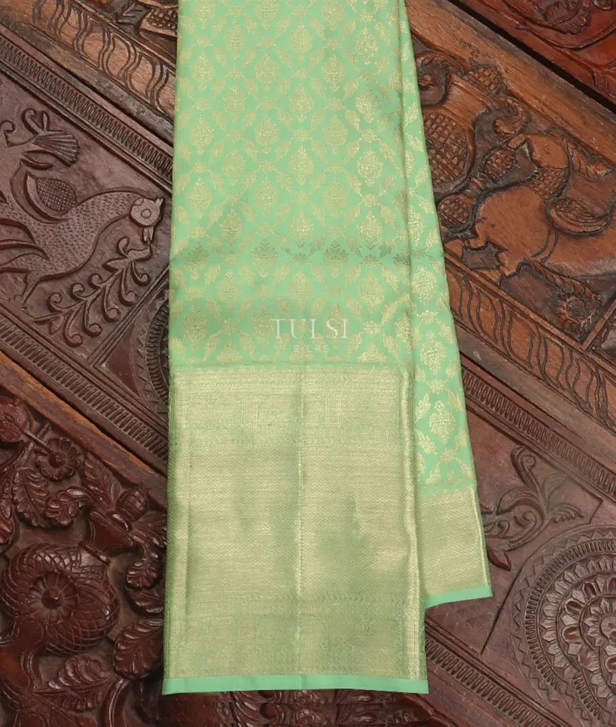 Green Kanjivaram Silk Saree T332390-image