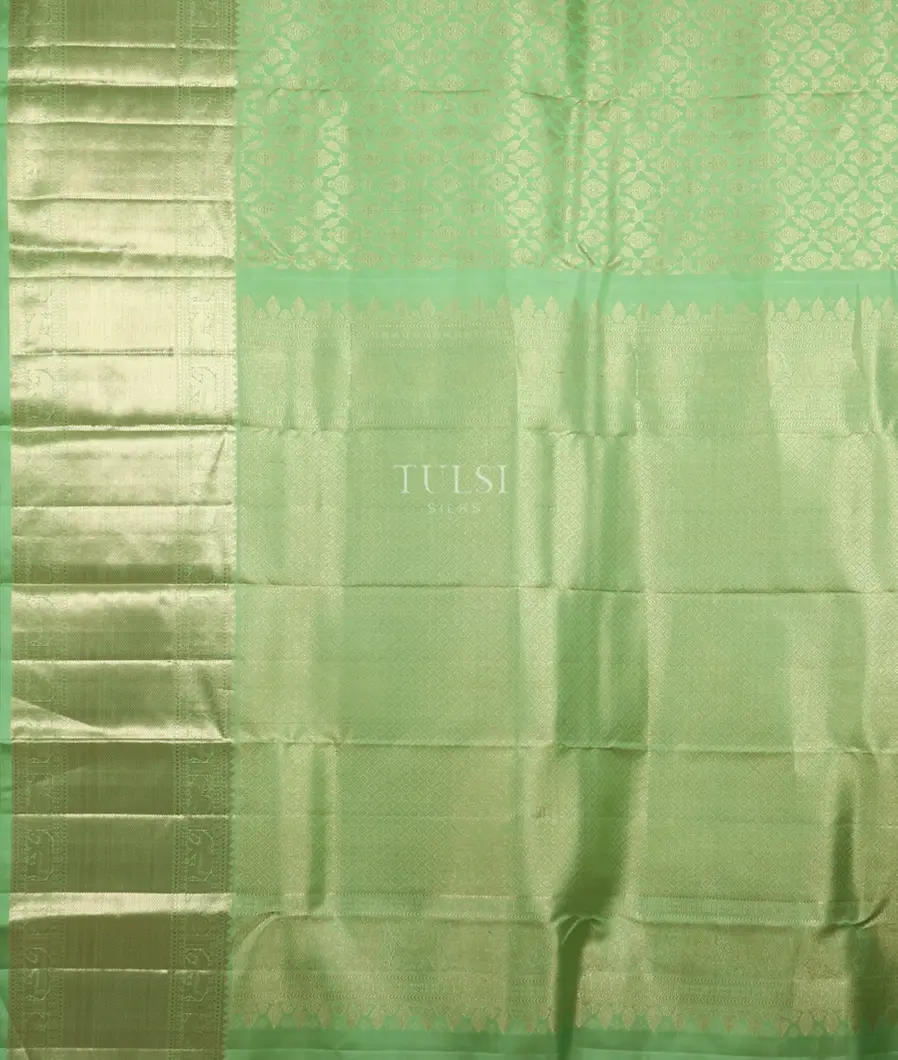 Green Kanjivaram Silk Saree T3323904