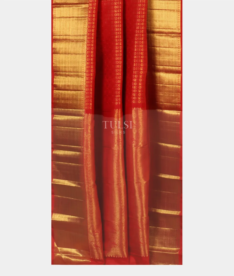 Red Kanjivaram Silk Saree T4307752