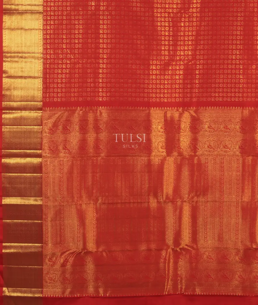 Red Kanjivaram Silk Saree T4307754