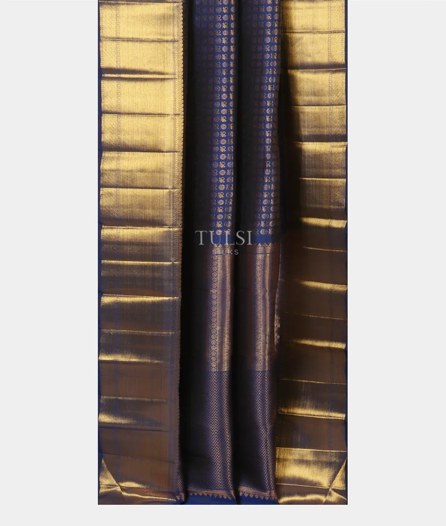 Blue Kanjivaram Silk Saree T4984502