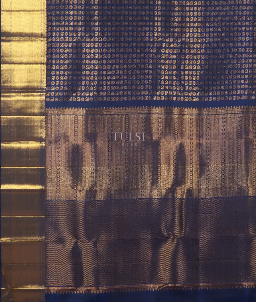 Blue Kanjivaram Silk Saree T4984504