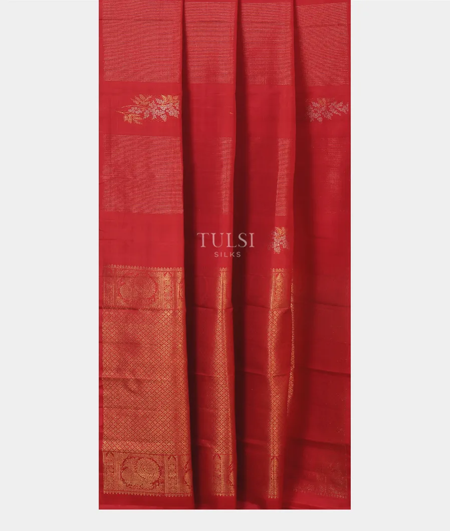 Red Kanjivaram Silk Saree T5041012