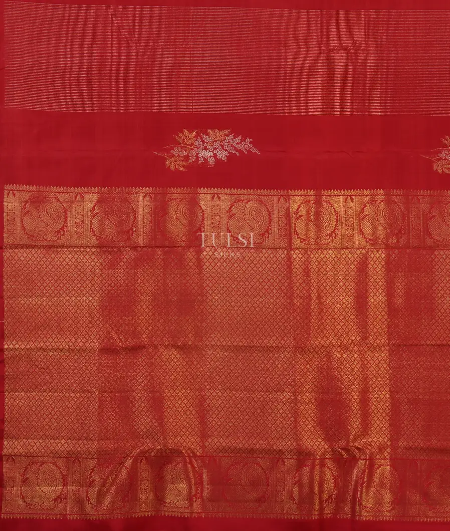 Red Kanjivaram Silk Saree T5041014