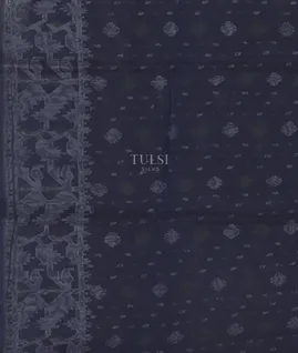 Blue Dhakai Cotton Saree T5179073
