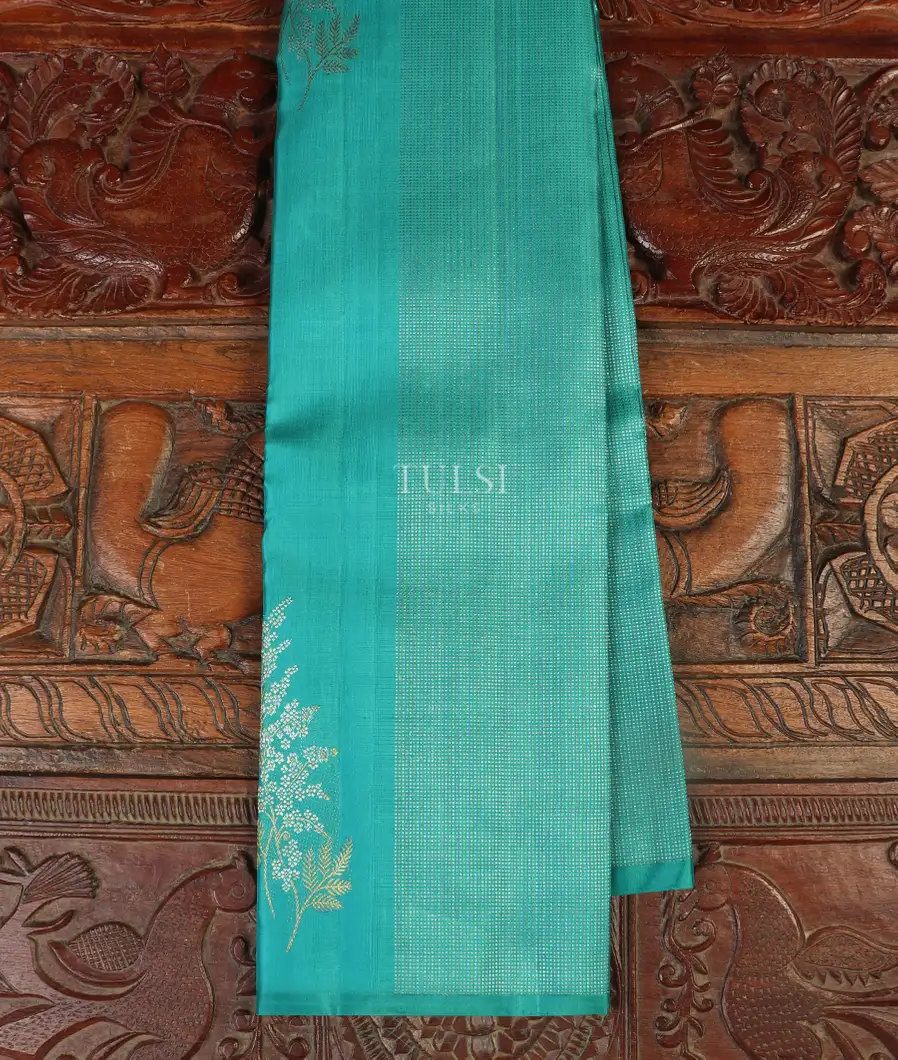 Blue Kanjivaram Silk Saree T509733-image