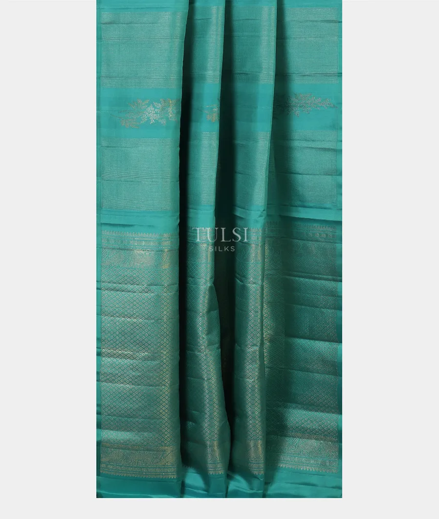 Blue Kanjivaram Silk Saree T5097332
