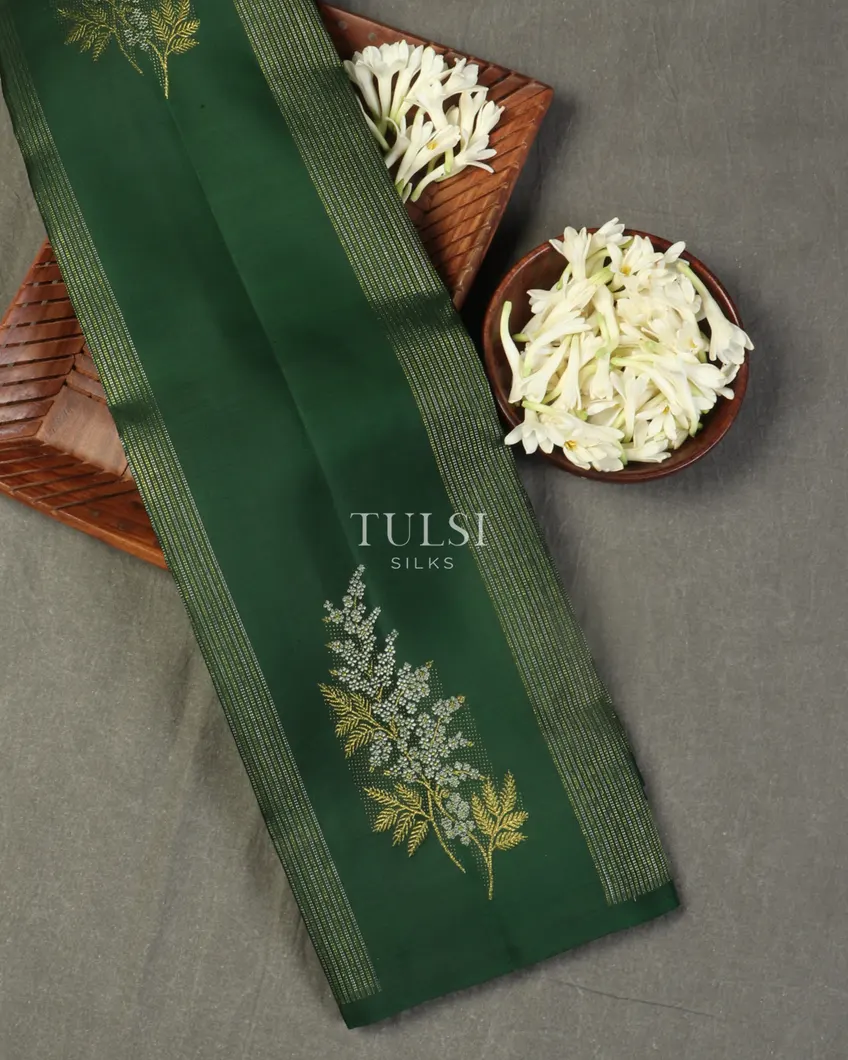 Green Kanjivaram Silk Saree T521477-image