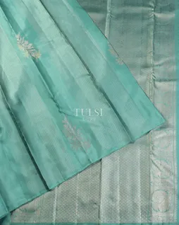 Blue Kanjivaram Silk Saree T5097344