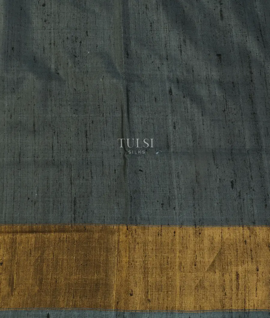 Grey Patola Silk Saree T4737173