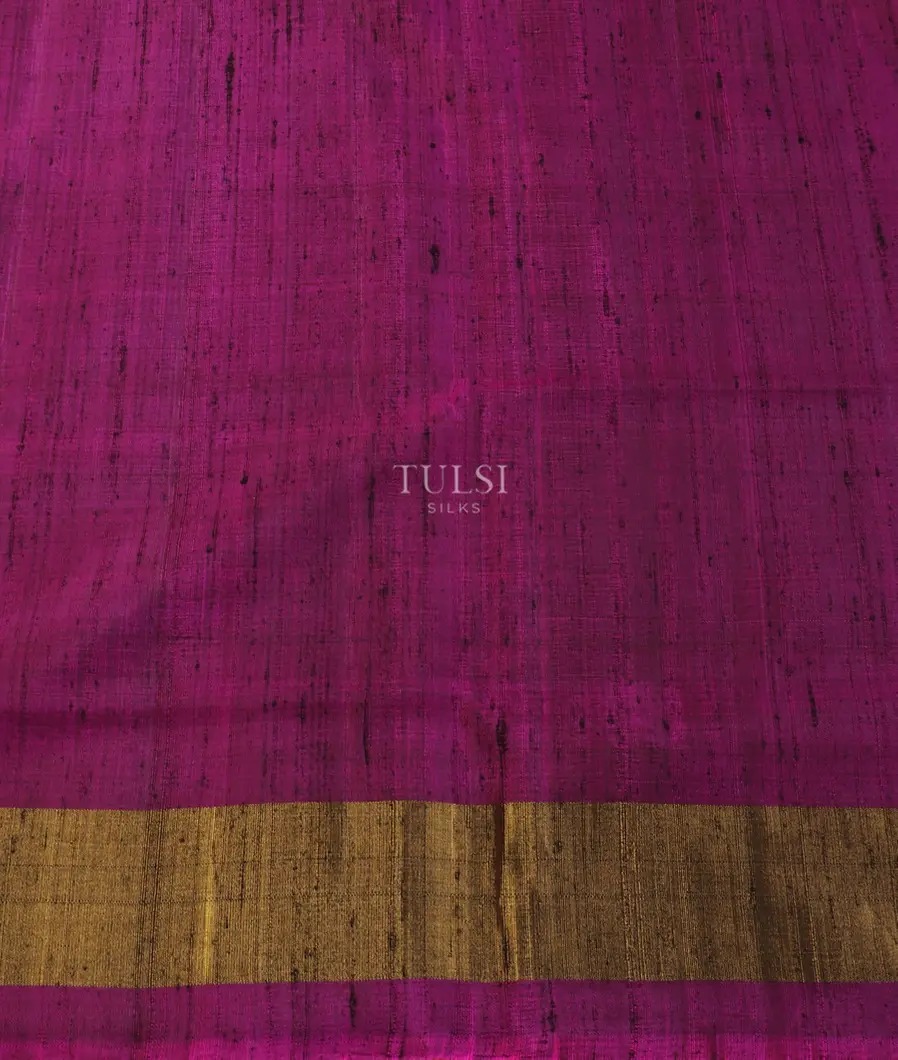 Magenta Patola Silk Saree T4910473