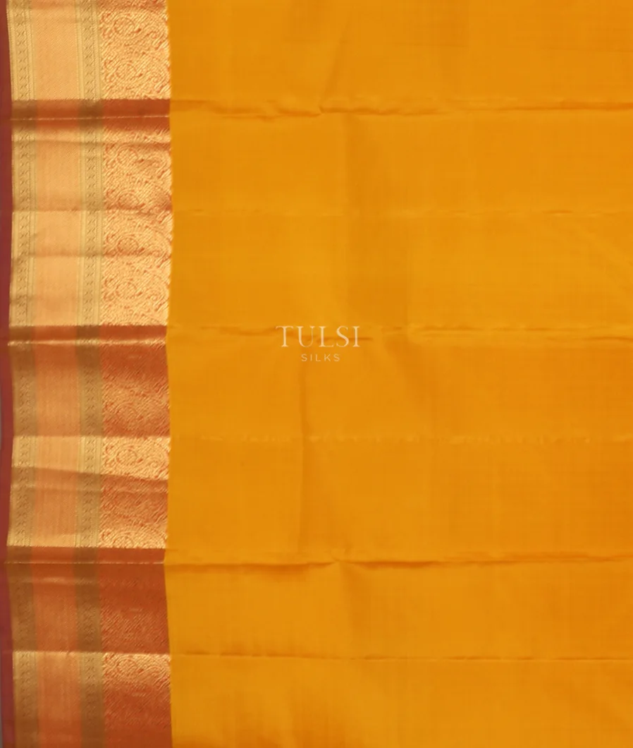 Yellow Soft Silk Saree T4891153