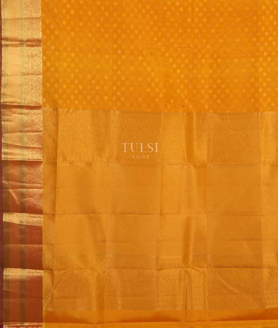 Yellow Soft Silk Saree T4891154