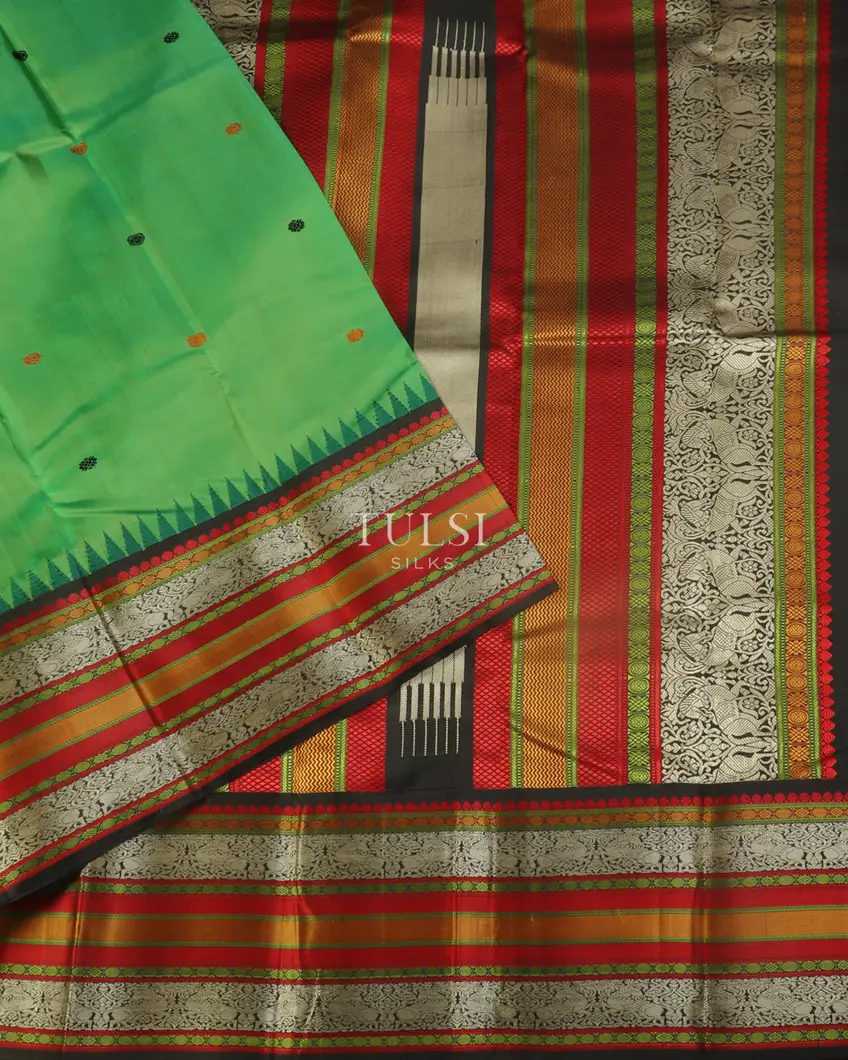 Green Kanjivaram Silk Saree T5224254