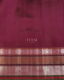 Beige Kanjivaram Silk Saree T5125423