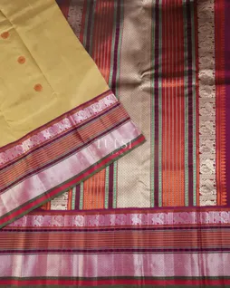 Beige Kanjivaram Silk Saree T5125424