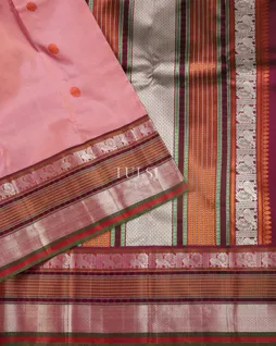 Pink Kanjivaram Silk Saree T5159094