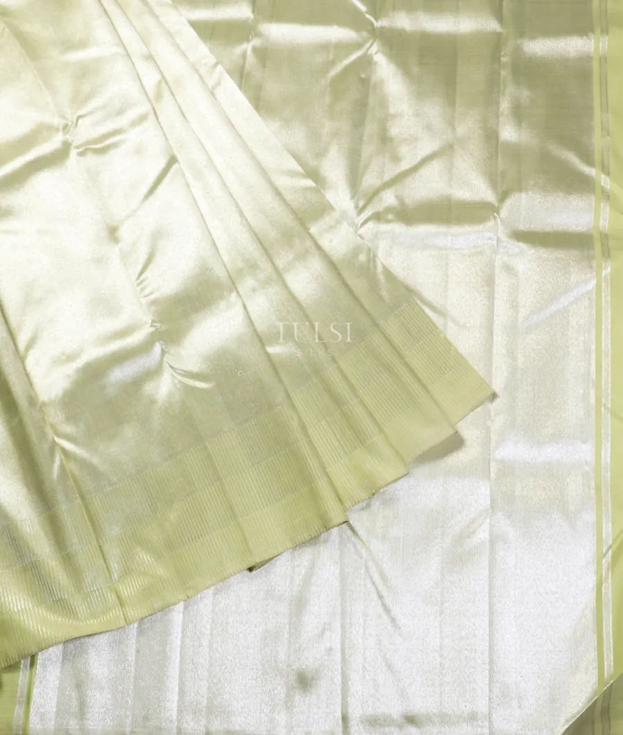 Light Green Kanjivaram Silk Saree T5210502