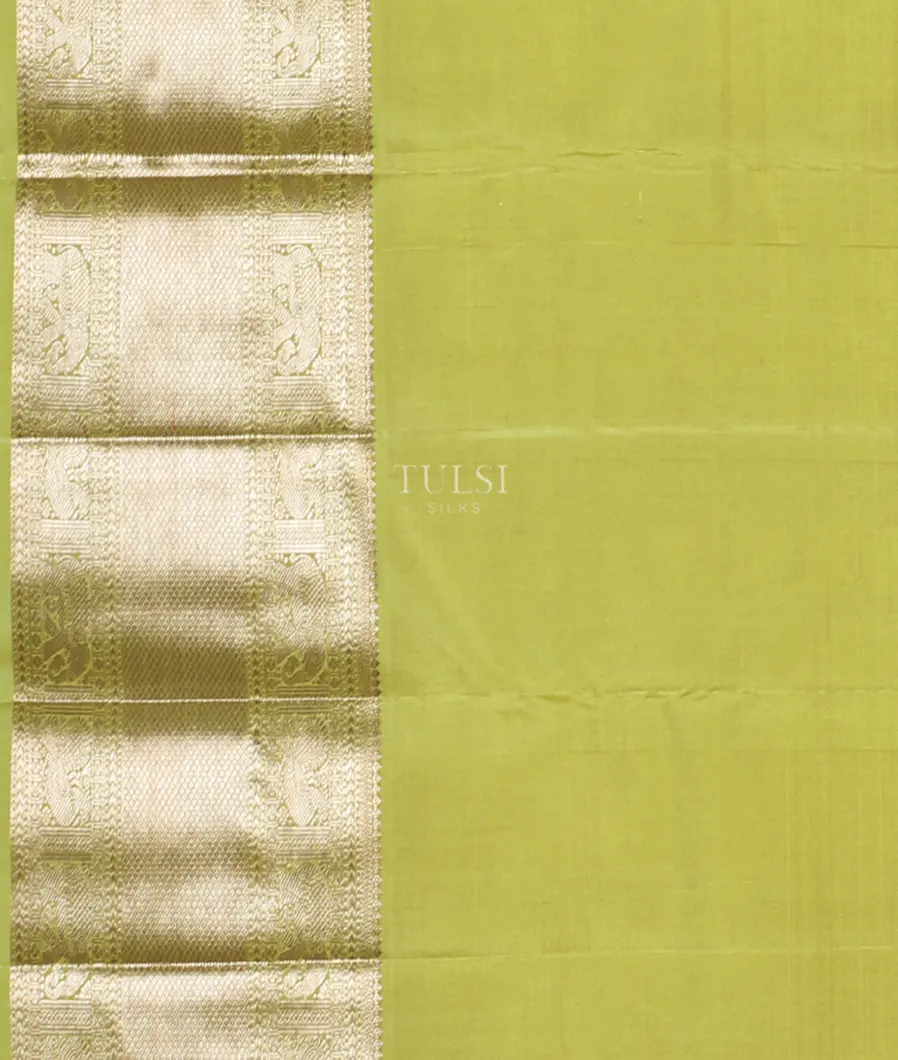 Green Kanjivaram Silk Saree T4592443