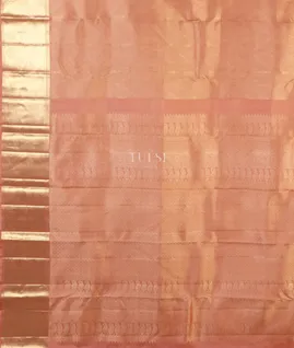 Peach Kanjivaram Silk Saree T5061424