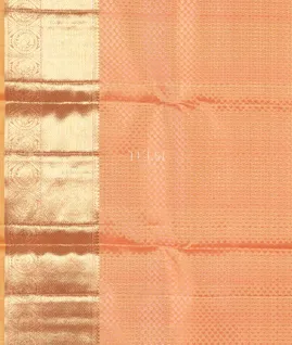 Peach Kanjivaram Silk Saree T5086823