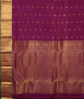 Purple Soft Silk Saree T4985614