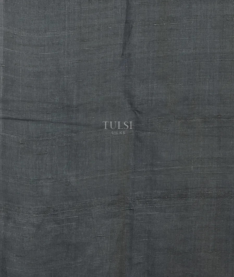 Peach Tussar Embroidery Saree T5125613