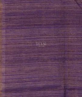 Purple Tissue Handwoven Tussar Saree T5124493