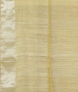 Cream Handwoven Tussar Saree T5124123