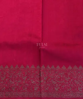 Purple Banaras Tussar Saree T5220463