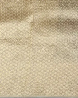 Off-White Banaras Tissue Silk Saree T5159423