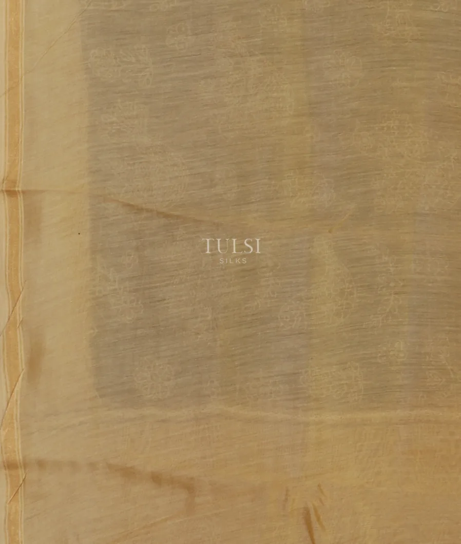 Black Soft Printed Cotton Saree T4250393