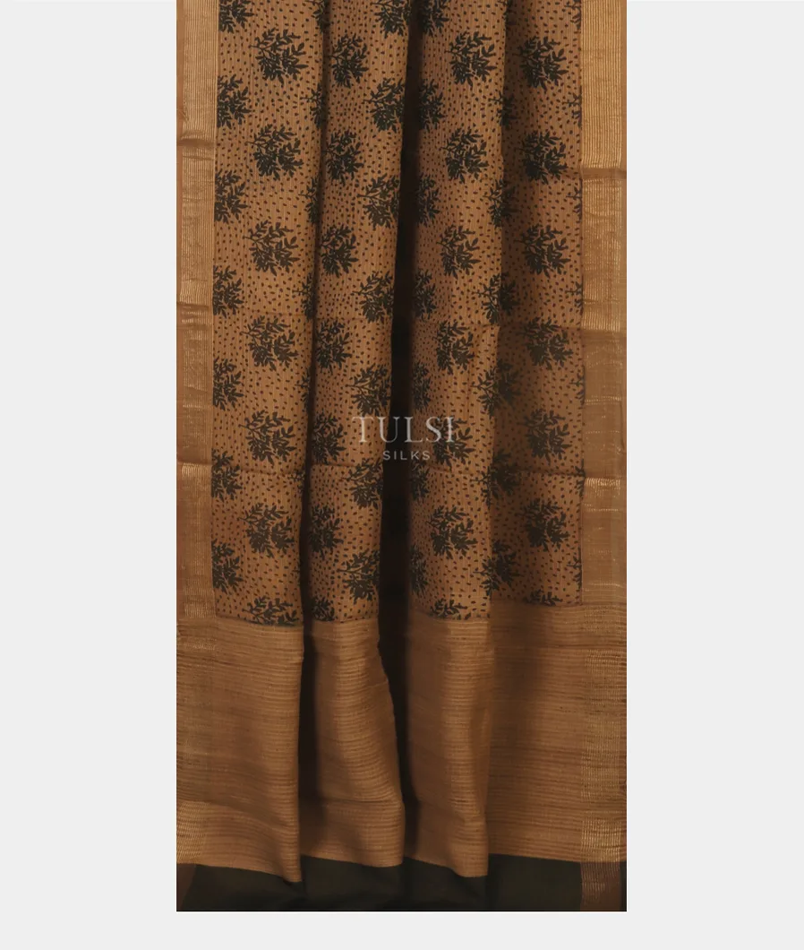 Brown Kota Cotton Saree T5185242