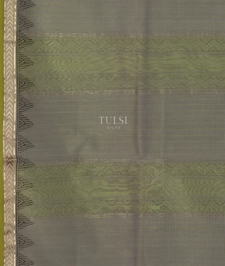 Green Maheshwari Printed Cotton Saree T5104463