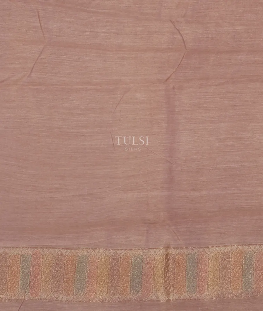 Multicolour Banaras Tussar Saree T5233653