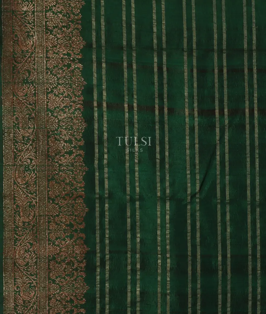 Red Banaras Tussar Saree T5220453