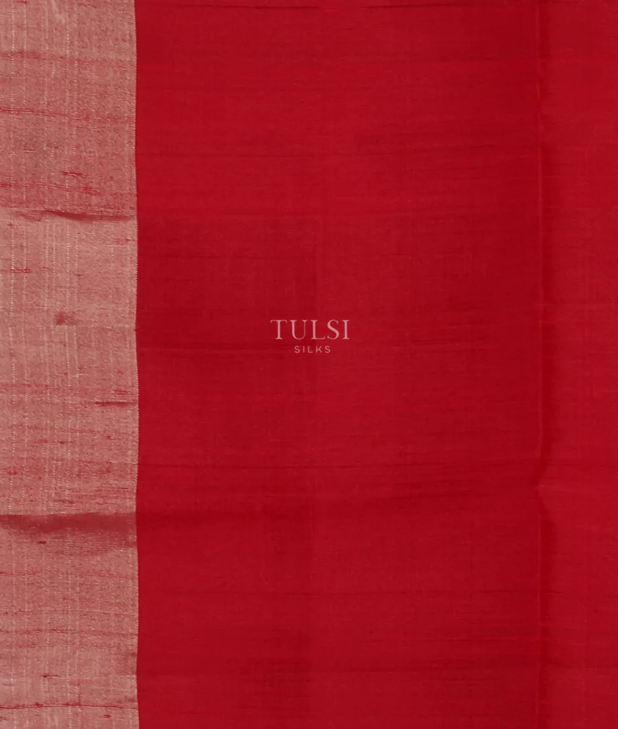 Blue Woven Raw Silk Saree T5201663
