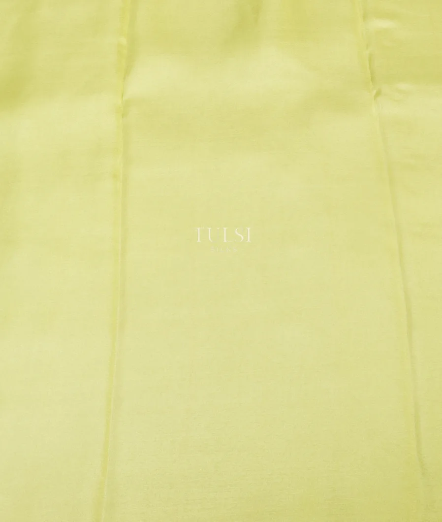 Yellowish Green Mysore Silk Saree T4780043