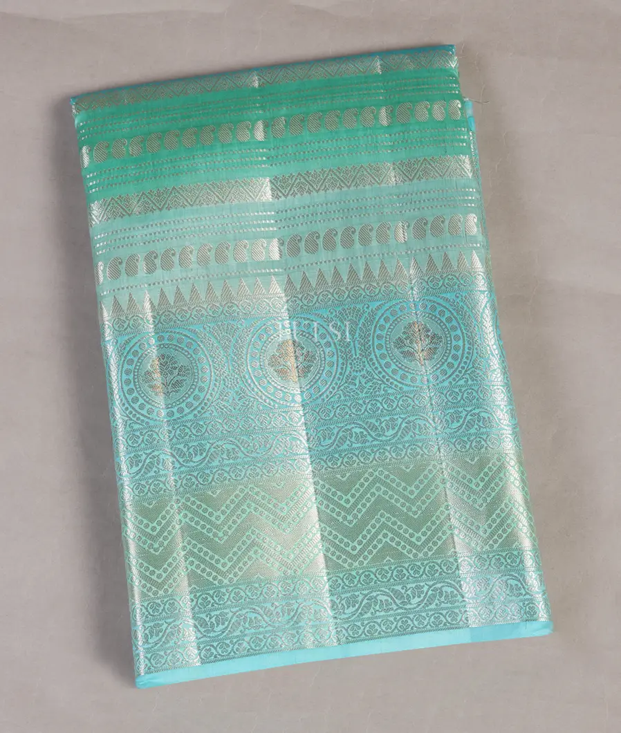 Multicolour Chaniya Silk Saree T515027-image