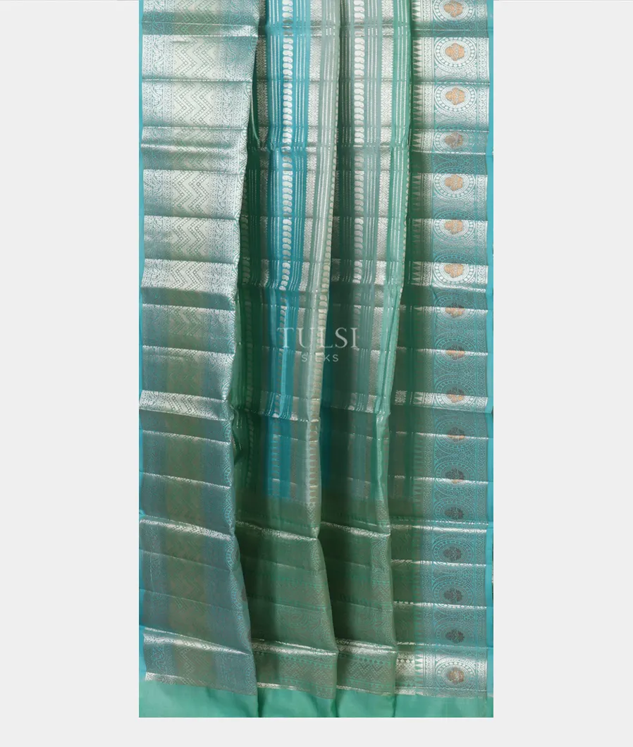 Multicolour Chaniya Silk Saree T5150272